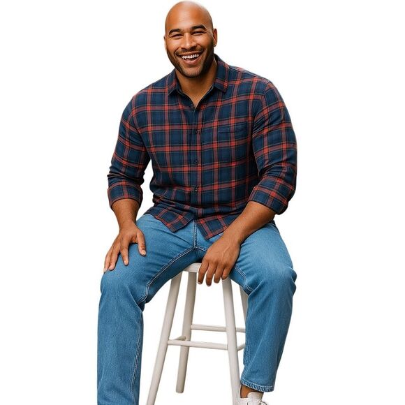 Geoffrey Beene Men’s Lightwash Straight Leg Jeans Size 40x32 - Picture 1 of 5